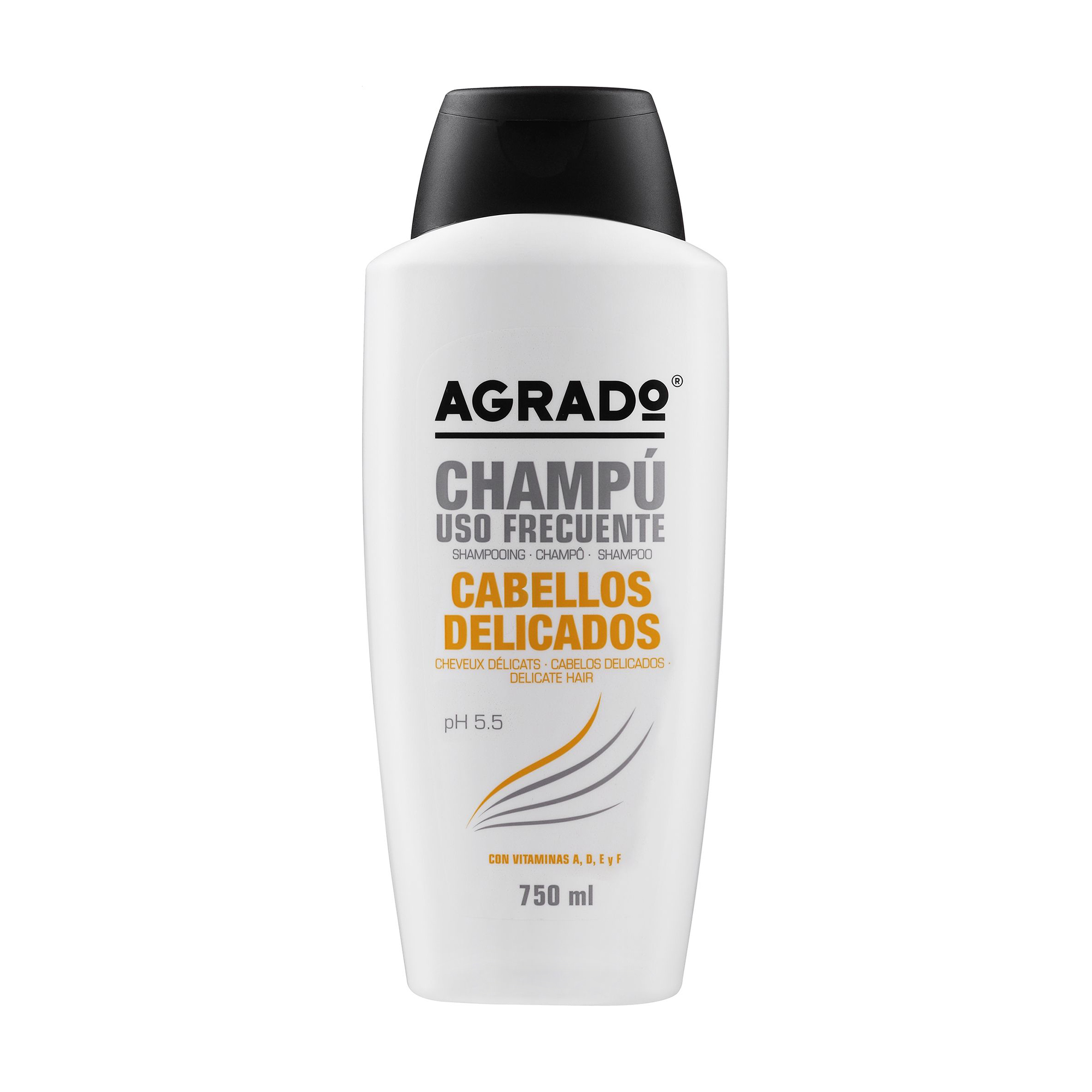 Делікатний шампунь для волосся Agrado Delicate Hair Shampoo, 750 мл